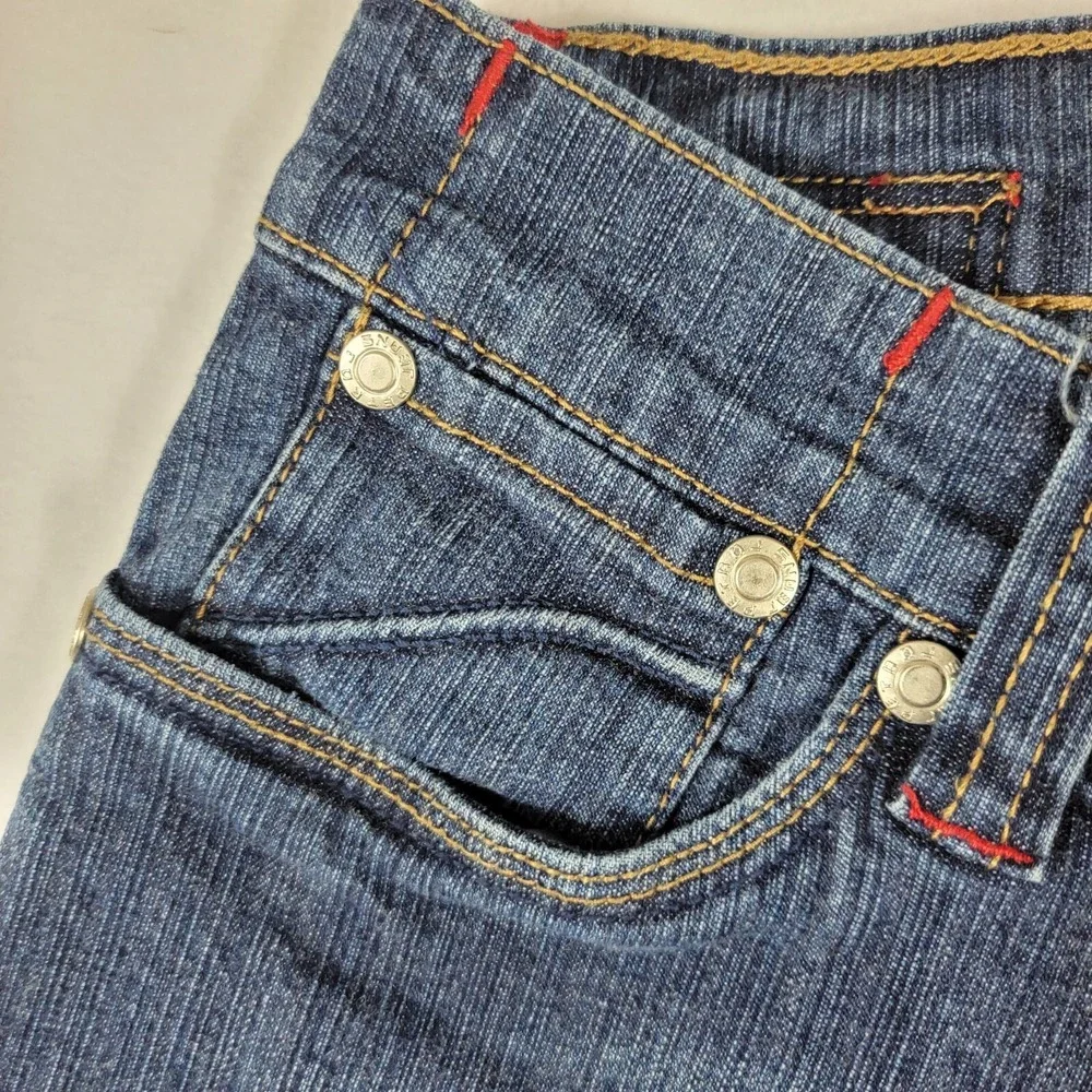 Petrol Denim Jeans Women's Size 29 Blue Cotton Bootcut Belt Loop Pockets